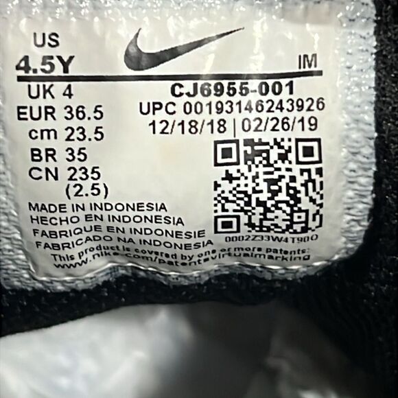 🔥 NIKE Air Max 95 Game Special Edition Black Sneakers Youth Sz 4.5Y / Women 6.5 - Picture 13 of 13